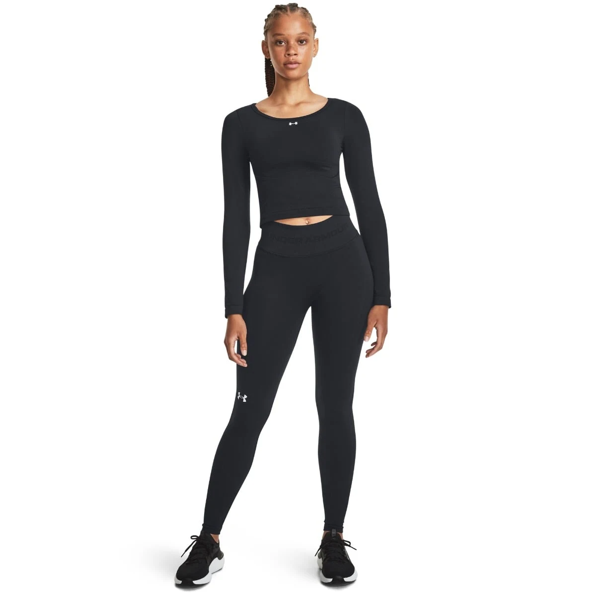 Under Armour Dámské triko Train Seamless LS Black - Velikost: L | Barva: Čierna | Hmotnost: 0,199 kg · záber 4