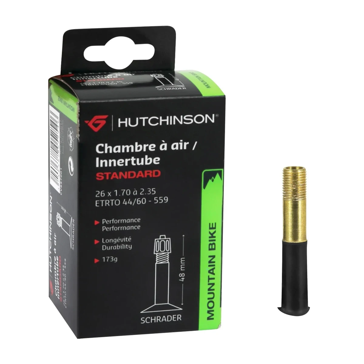 HUTCHINSON 26x1,70/ 2,35 AV 48mm, krabička · záber 1