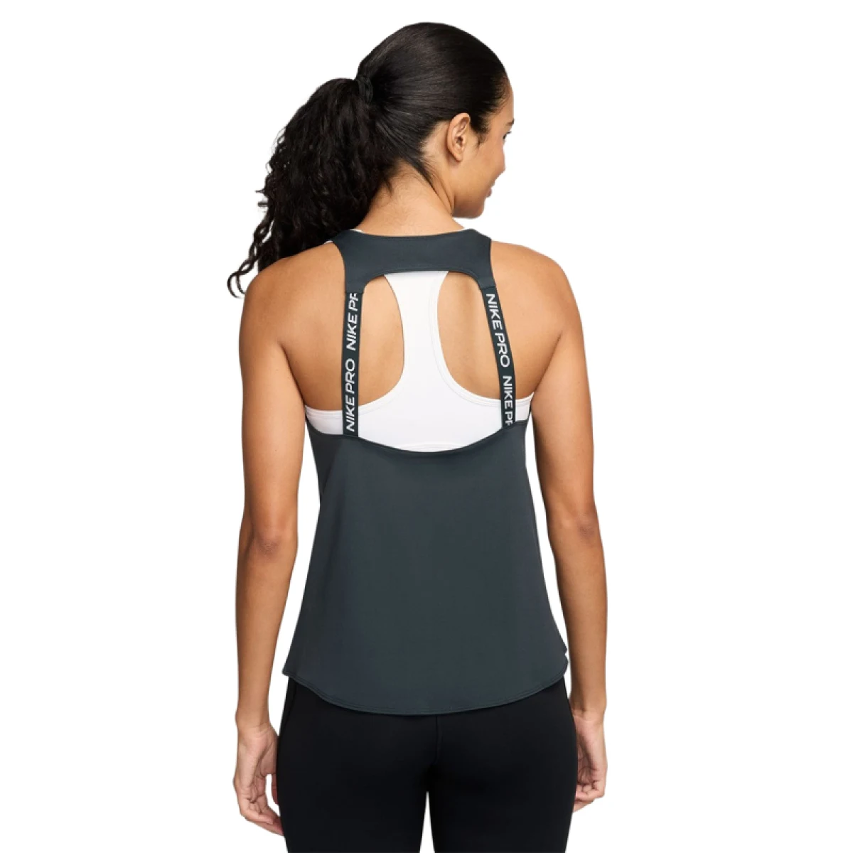 Dámske tréningové tielko NIKE PRO W NP DF TANK ELASTIKA SEAWEED WHITE · záber 3