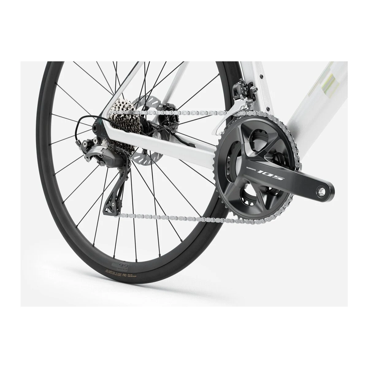 Trek Madone SL 5 Gen 8 Gloss Crystal White/matte Deep Smoke 2026 - Velikost: L · záber 4