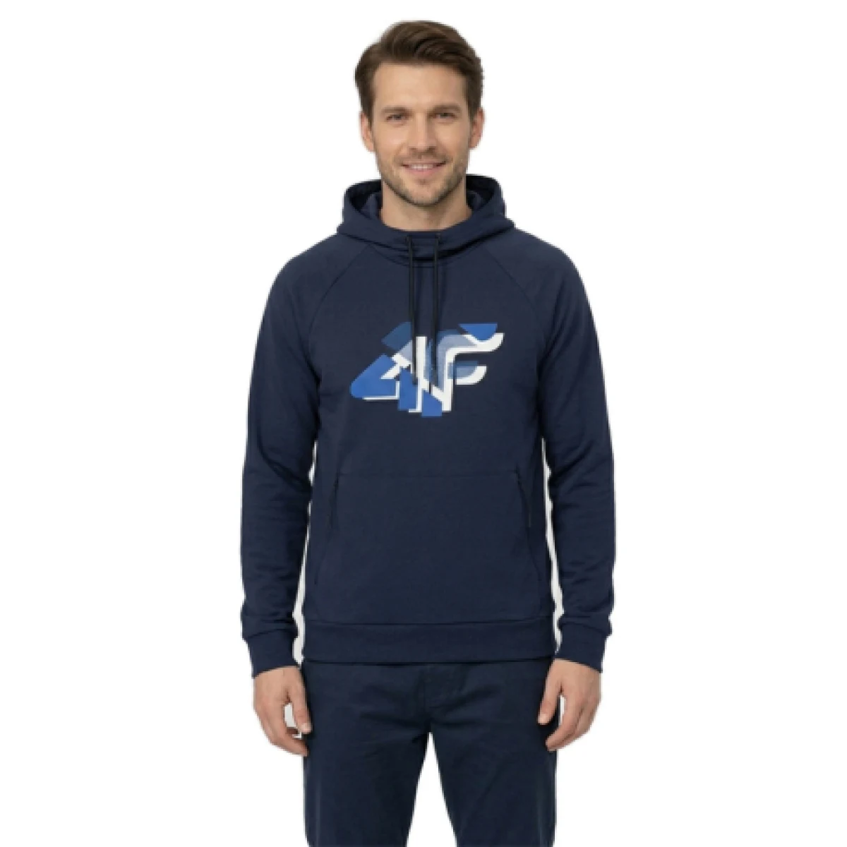 Pánska mikina s kapucňou 4F SWEATSHIRT M2241-31S-NAVY · záber 1