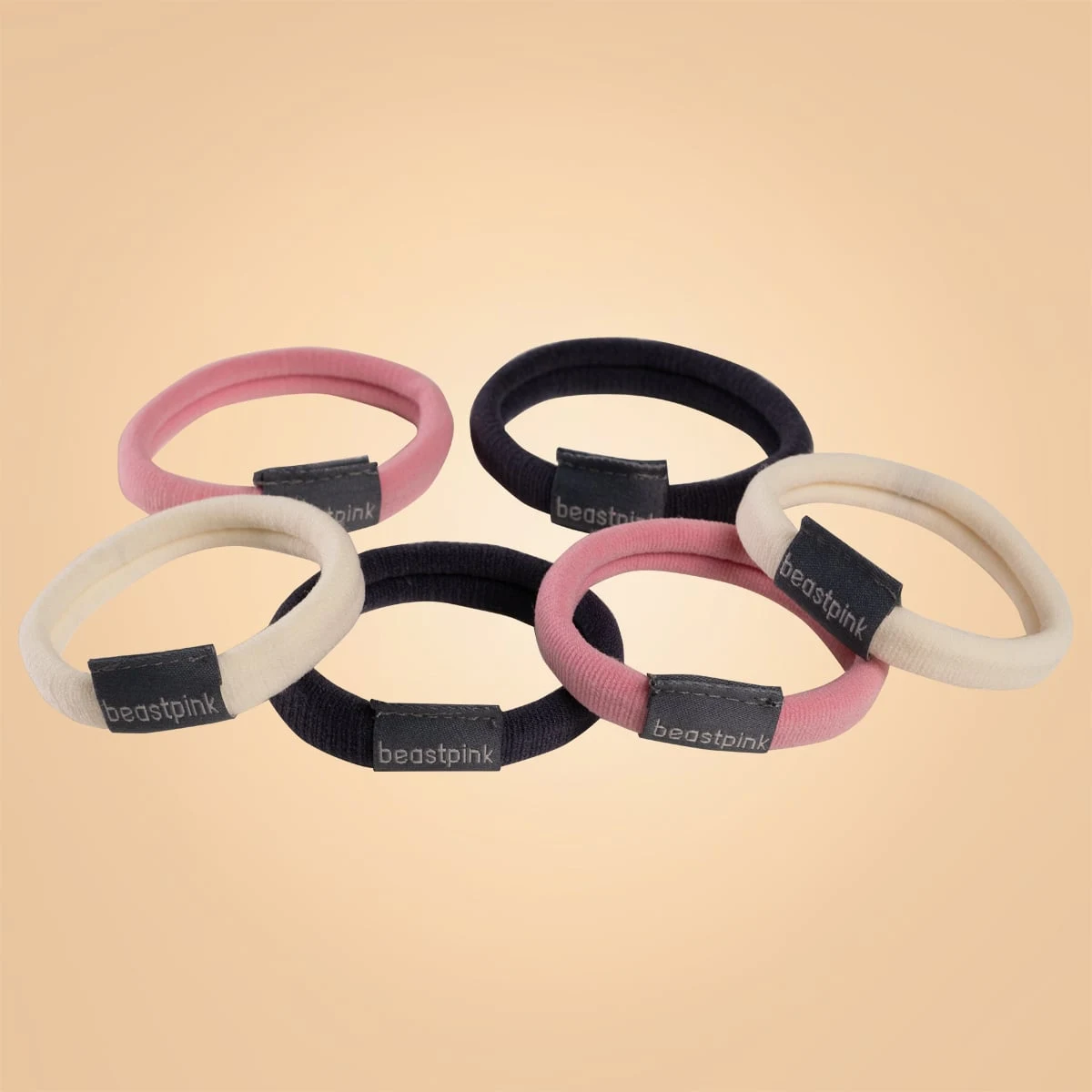 BeastPink Set gumiček do vlasů Mix · záber 2