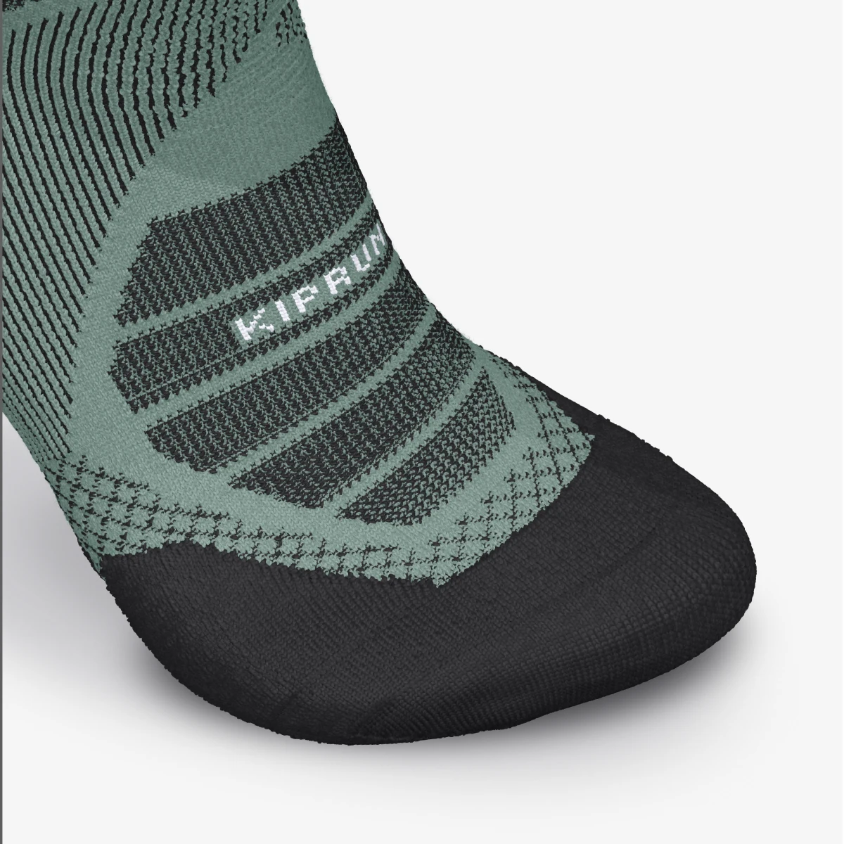 KIPRUN Bežecké ponožky Run 900 Strap kaki 37-38 · záber 2