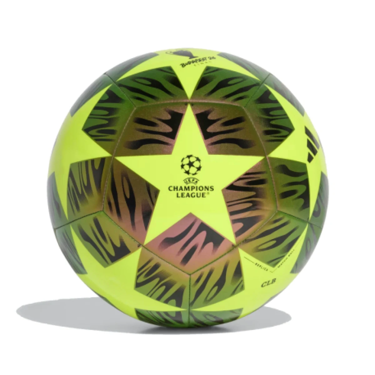 Futbalová lopta ADIDAS UCL CLB F BLACK SYELLO · záber 1