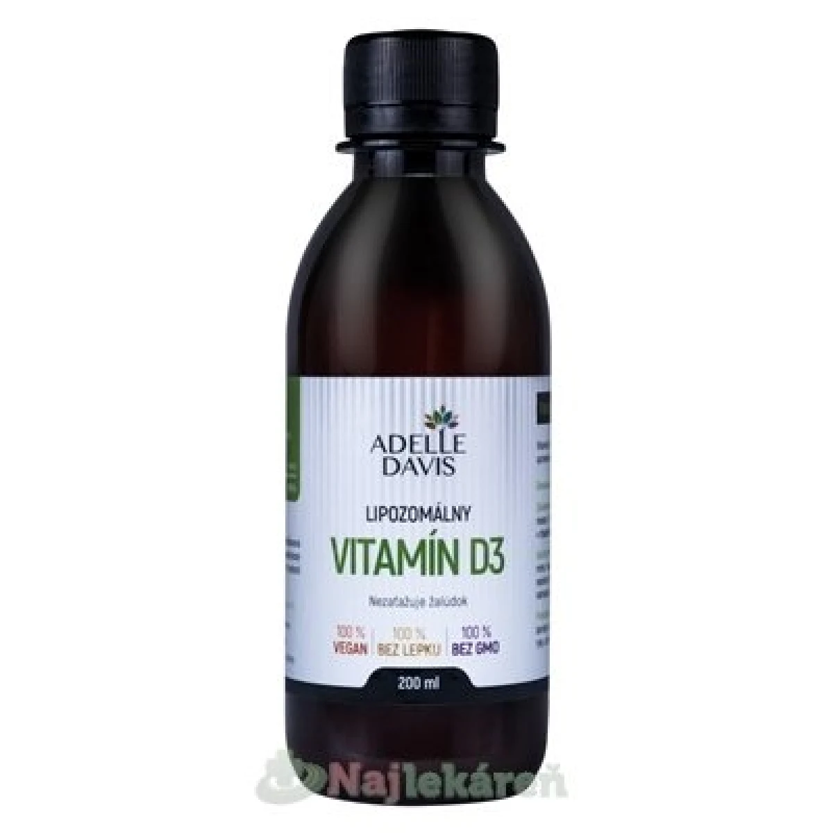 ADELLE DAVIS Lipozomálny VITAMÍN D3 200 ml · záber 1