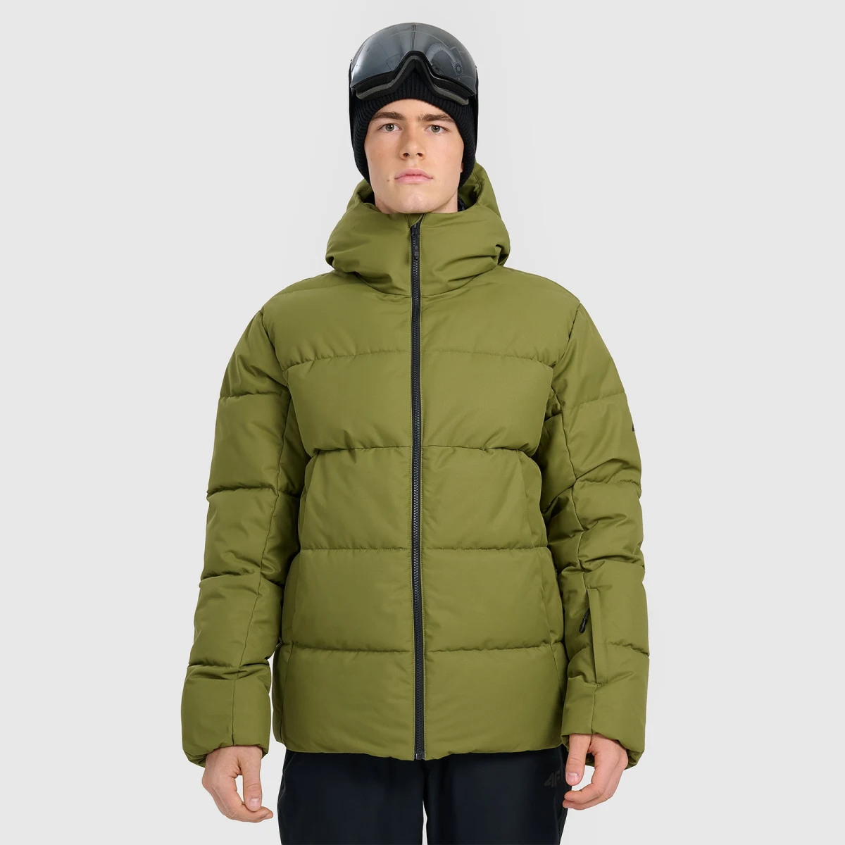 Pánská lyžařská bunda membrána 5000 - khaki · záber 1