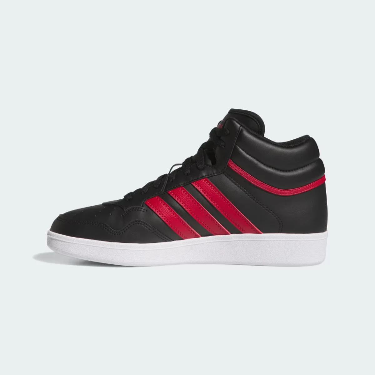 Pánská rekreační obuv ADIDAS Hoops 4.0 Mid M core black team victory red cloud white · záber 3