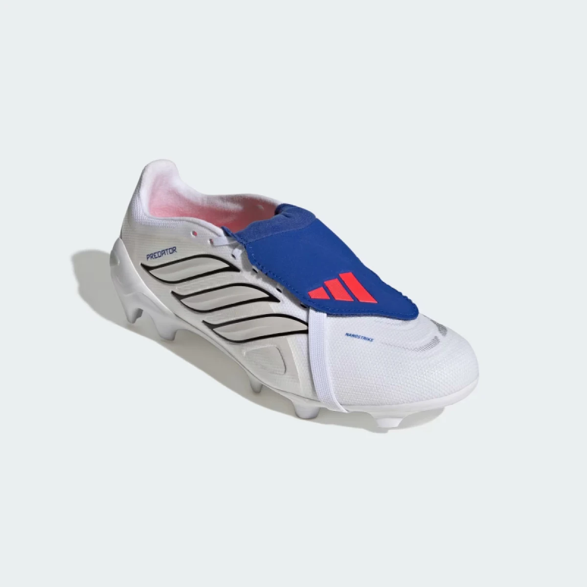 Pánske futbalové kopačky outdoorové ADIDAS Predator League FT M FG cloud white zero metalic royal blue · záber 3