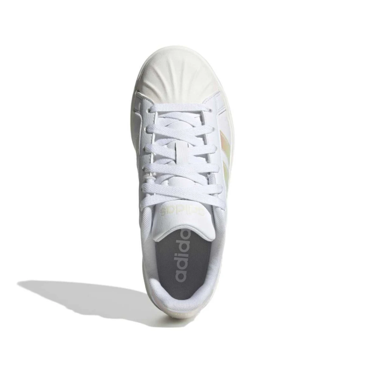 Dívčí rekreační obuv ADIDAS Streettalk Jr cloud white iridescent core white · záber 4