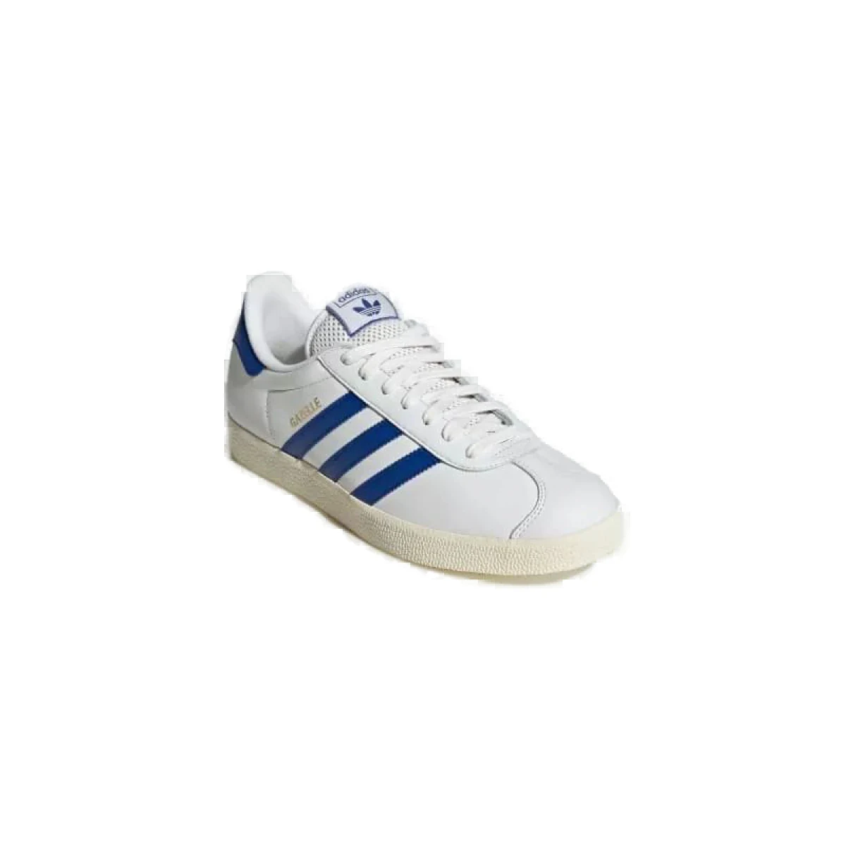 Pánská vycházková obuv ADIDAS ORIGINALS Gazelle core white team royal blue cream white · záber 2