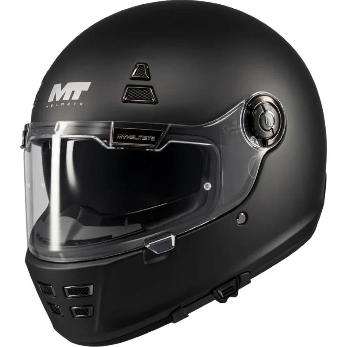 MT Helmets Integrální helma Jarama SV Pure A1 matná černá - Velikost: 57-58 | Barva: Čierna · záber 1