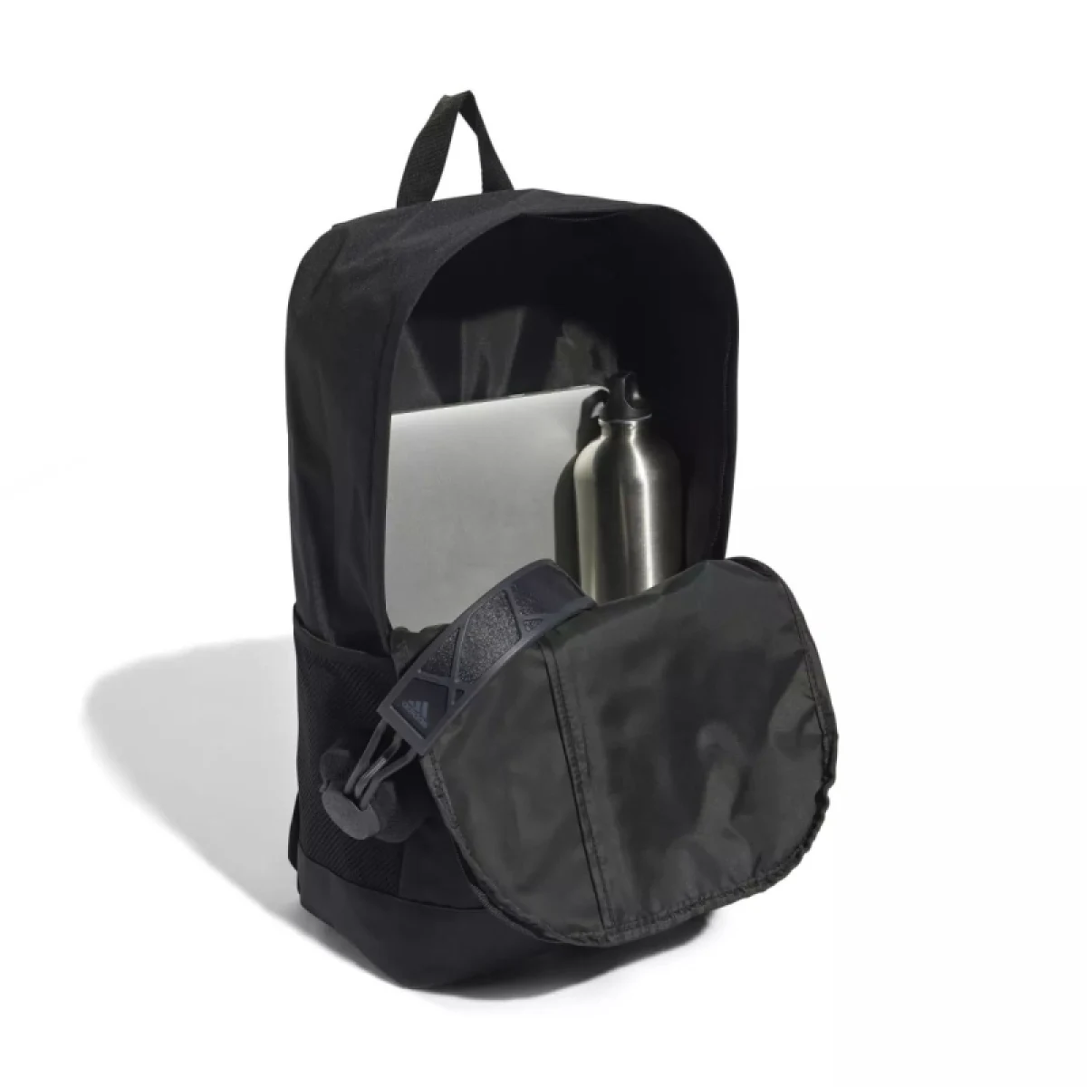 Batoh ADIDAS LINEAR BACKPACK BLACK BLACK WHITE · záber 4