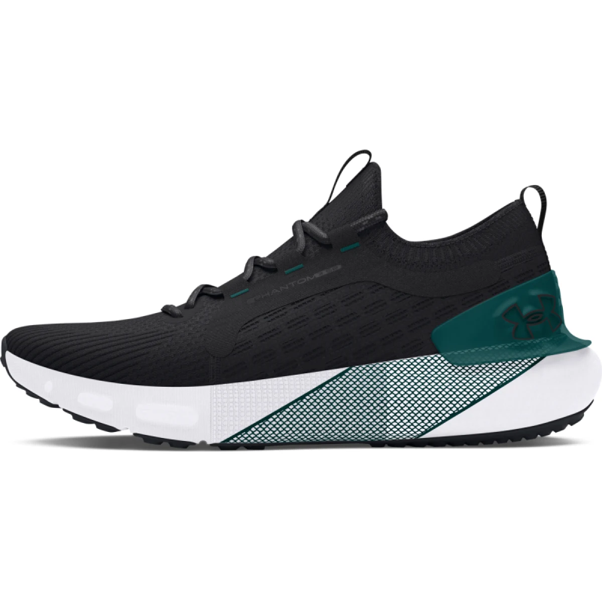 Pánská běžecká obuv UNDER ARMOUR UA HOVR Phantom 3 SE black anthracite hydro teal · záber 4