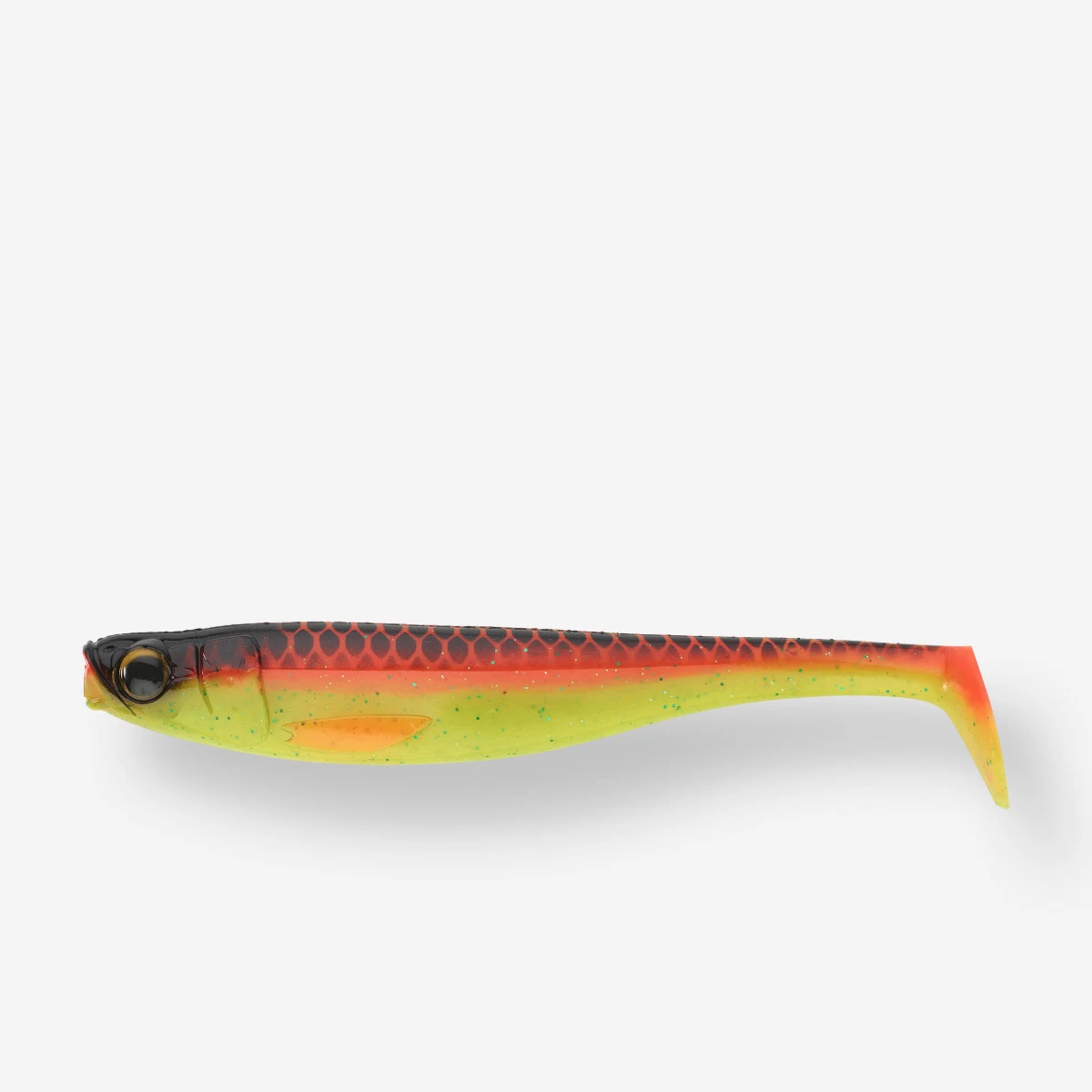 CAPERLAN Nástraha Rogen Slim shad na šťuky oranžová 22,5 cm - 9" · záber 1