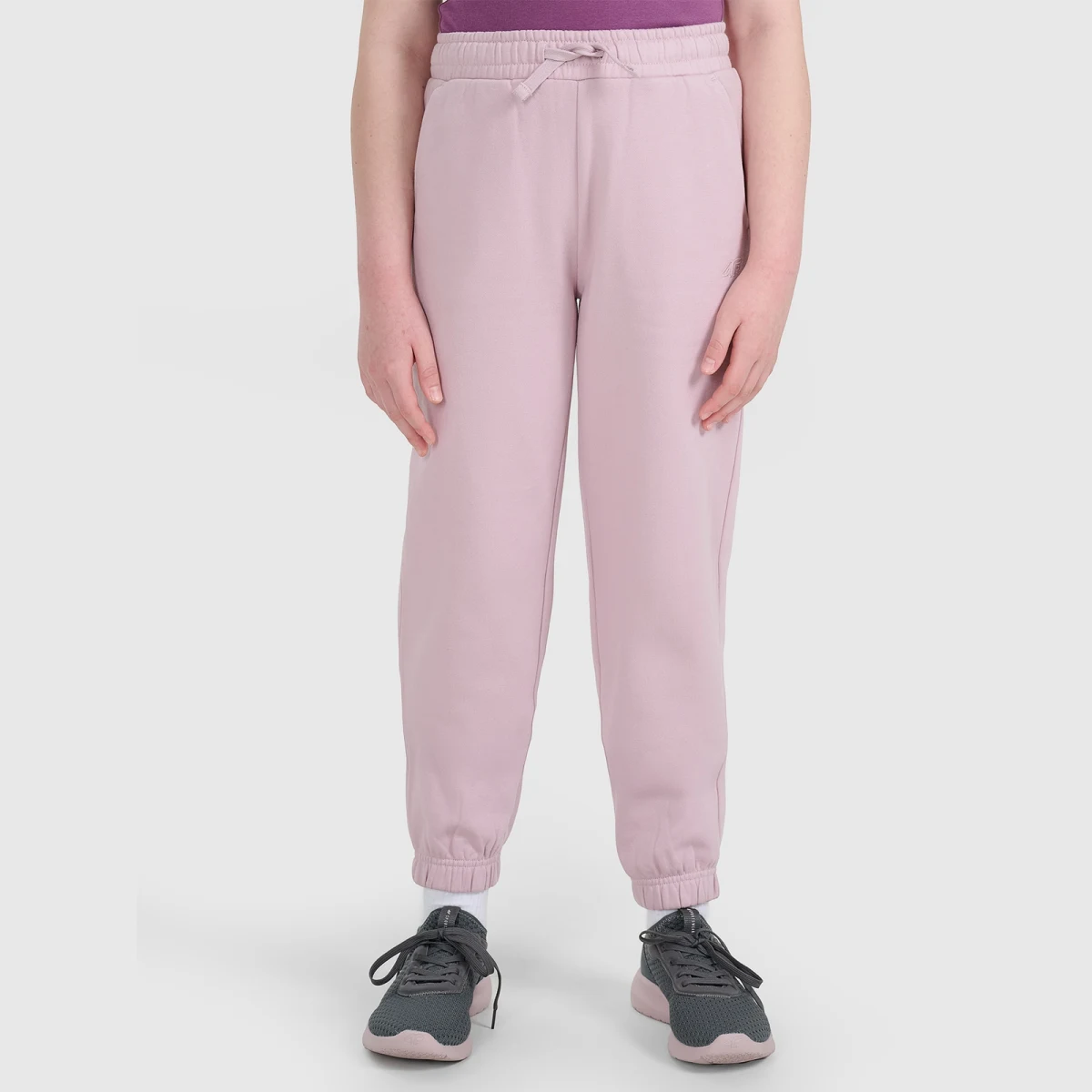 Dívčí tepláky 4F JUNIOR TROUSERS CAS F1249-4FJWAW25TTROF1249-56S-LIGHT PINK · záber 6