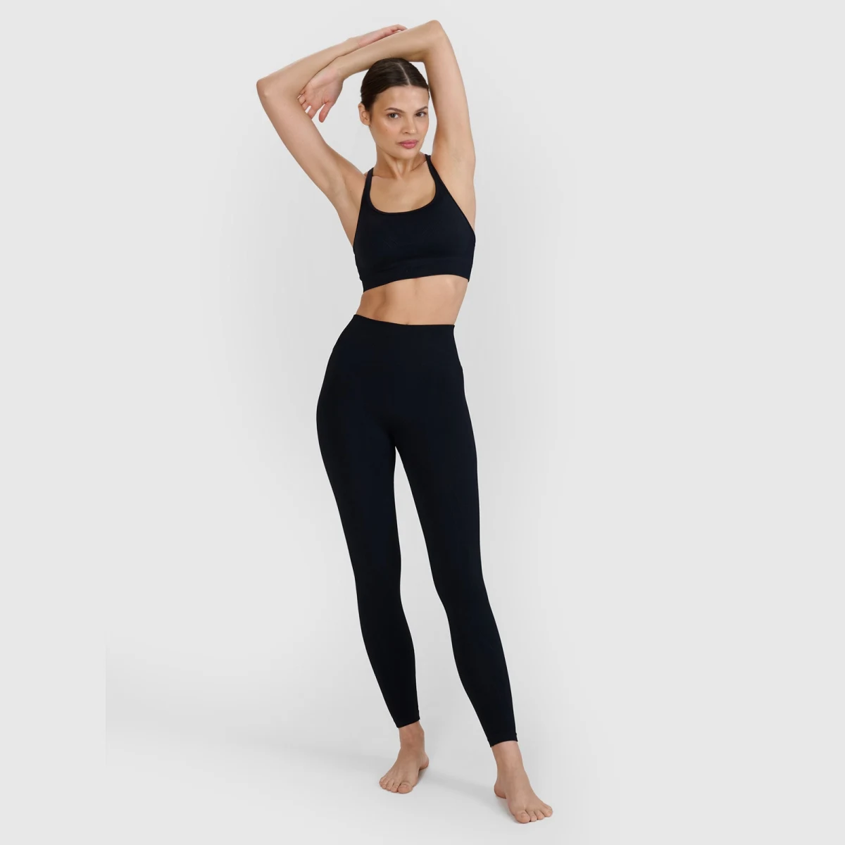Dámské legíny 4F TIGHTS FNK F347-20S-DEEP BLACK · záber 1