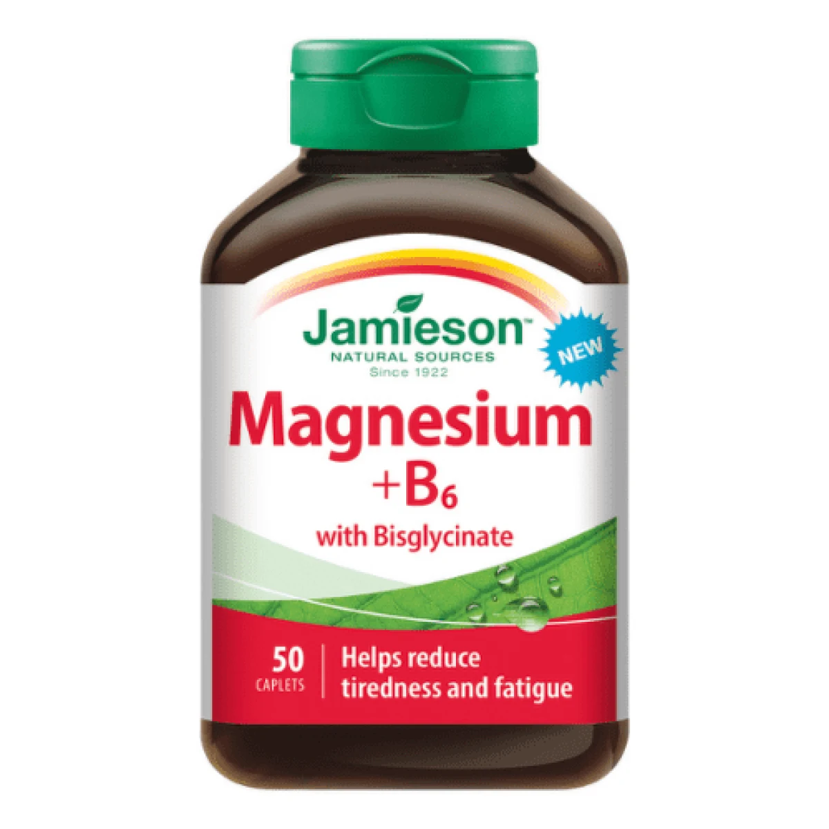 JAMIESON Horčík + vitamín B6 s bisglycinátom a vitamínmi B1 a B12 50 tabliet · záber 1