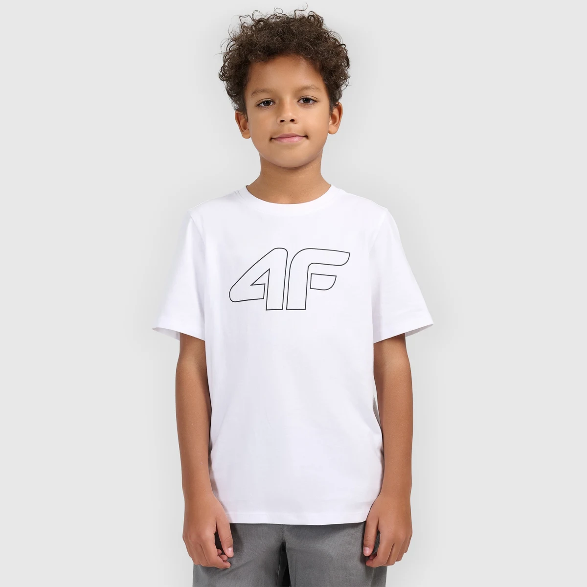 Chlapecké tričko s krátkým rukávem 4F JUNIOR TSHIRT M2331-10S-WHITE · záber 7