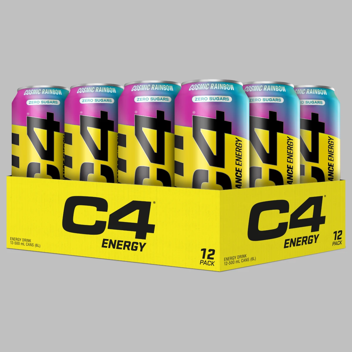Cellucor C4 Explosive Energy Drink - Příchuť: Orange slice | Hmotnost: 0,5 kg | Objem: 500 ml | Balení: 12 · záber 3