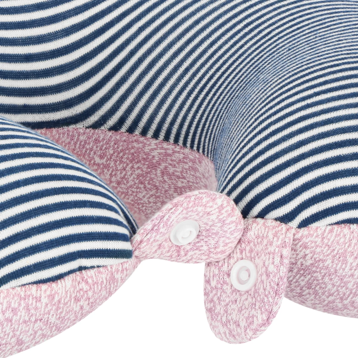 Cestovný vankúš pre deti SPOKEY CUDDLY 2v1 Kids travel pillow a plyšová hračka v jednom, hrošík · záber 5