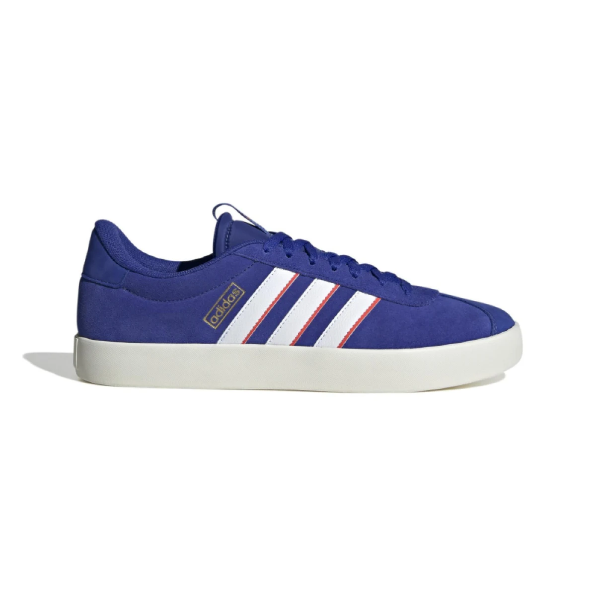 Pánská vycházková obuv ADIDAS VL Court 3.0 semi lucid blue cloud white bright red · záber 2