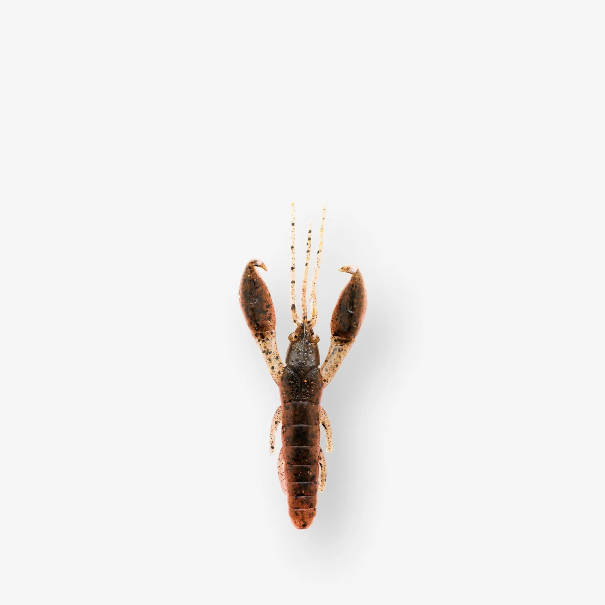 CAPERLAN Mäkká umelá nástraha ráčik s atraktantom Yubari CRW 2,5" 6,5 cm Young Craw bez · záber 1