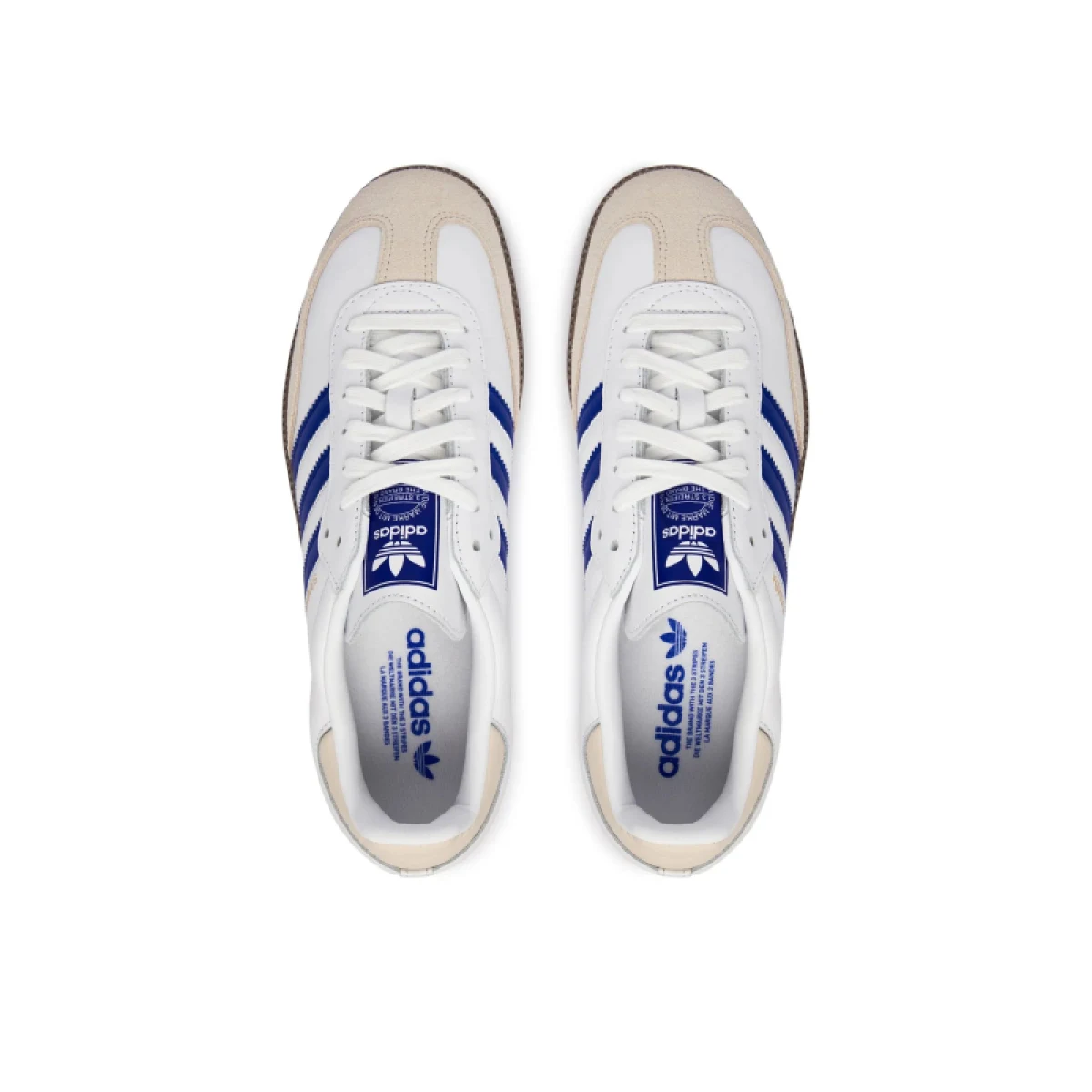 Pánska vychádzková obuv ADIDAS ORIGINALS Samba OG M cloud white lucid blue gum 5 · záber 3