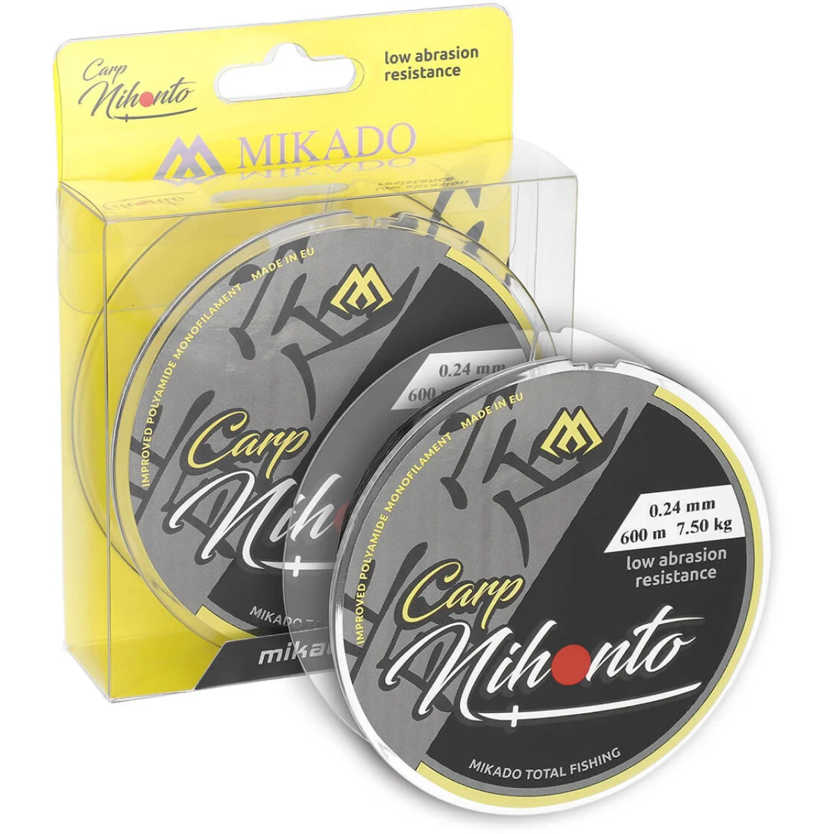 MIKADO Nihonto Carp, 600 m priemer 0,28 mm, nosnosť 9,50 kg · záber 1