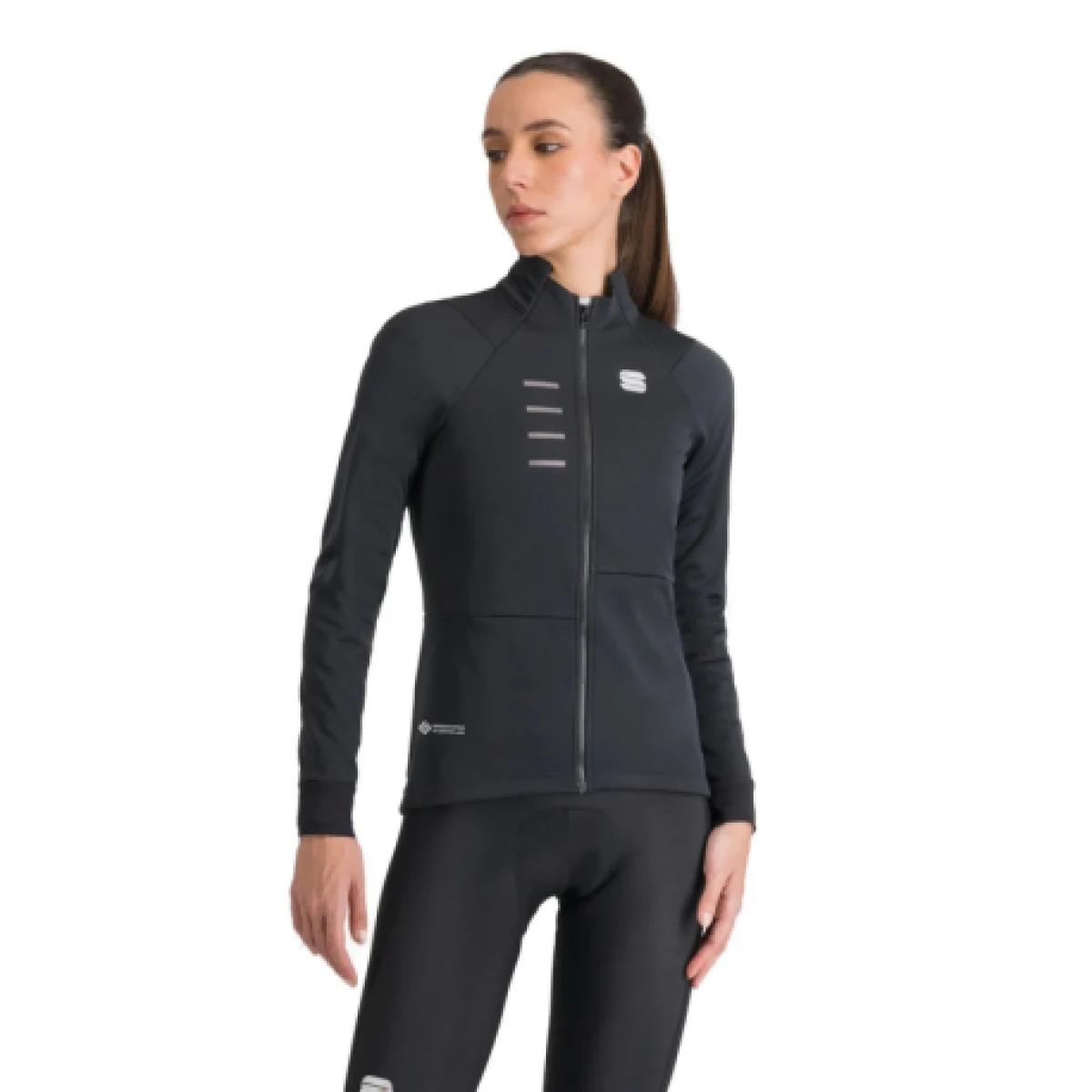Dámská cyklistická bunda SPORTFUL Tempo w jacket, black · záber 1