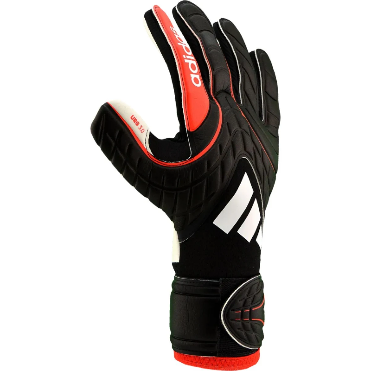 Futbalové brankárske rukavice ADIDAS COPA GL LGE BLACK LUCRED WHITE · záber 3