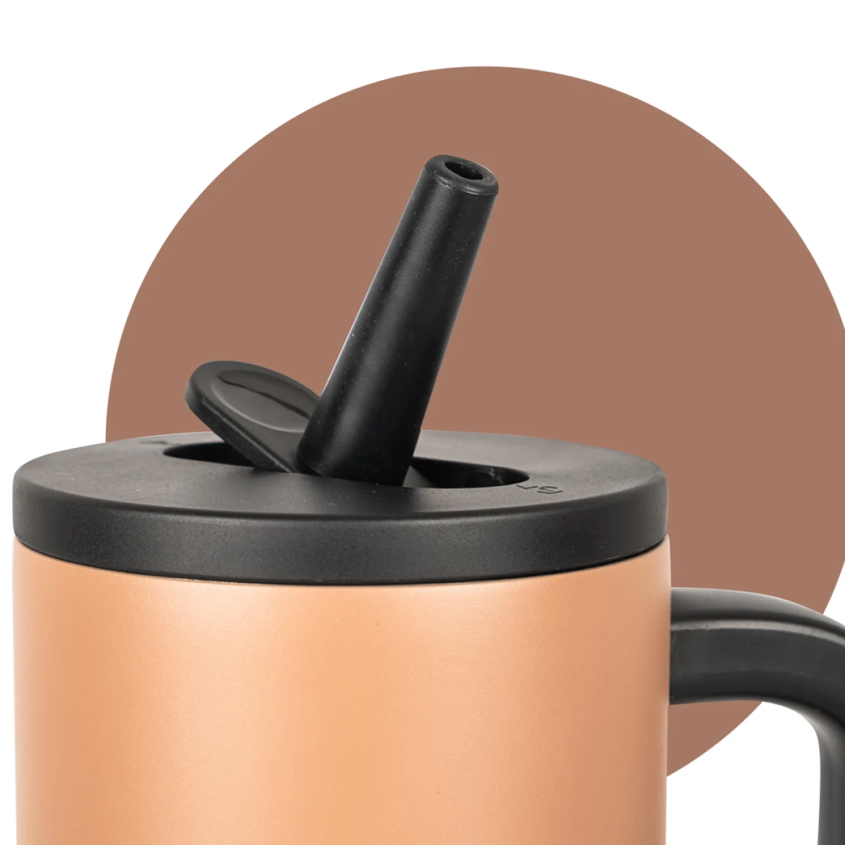 inSPORTline Náhradné viečko pre termohrnček Cocoanna 1200ml kávová · záber 4