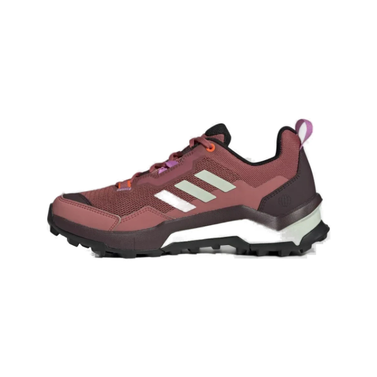 Dámská nízká turistická obuv ADIDAS Terrex AX4 wonder red linen green pulse lilac · záber 3