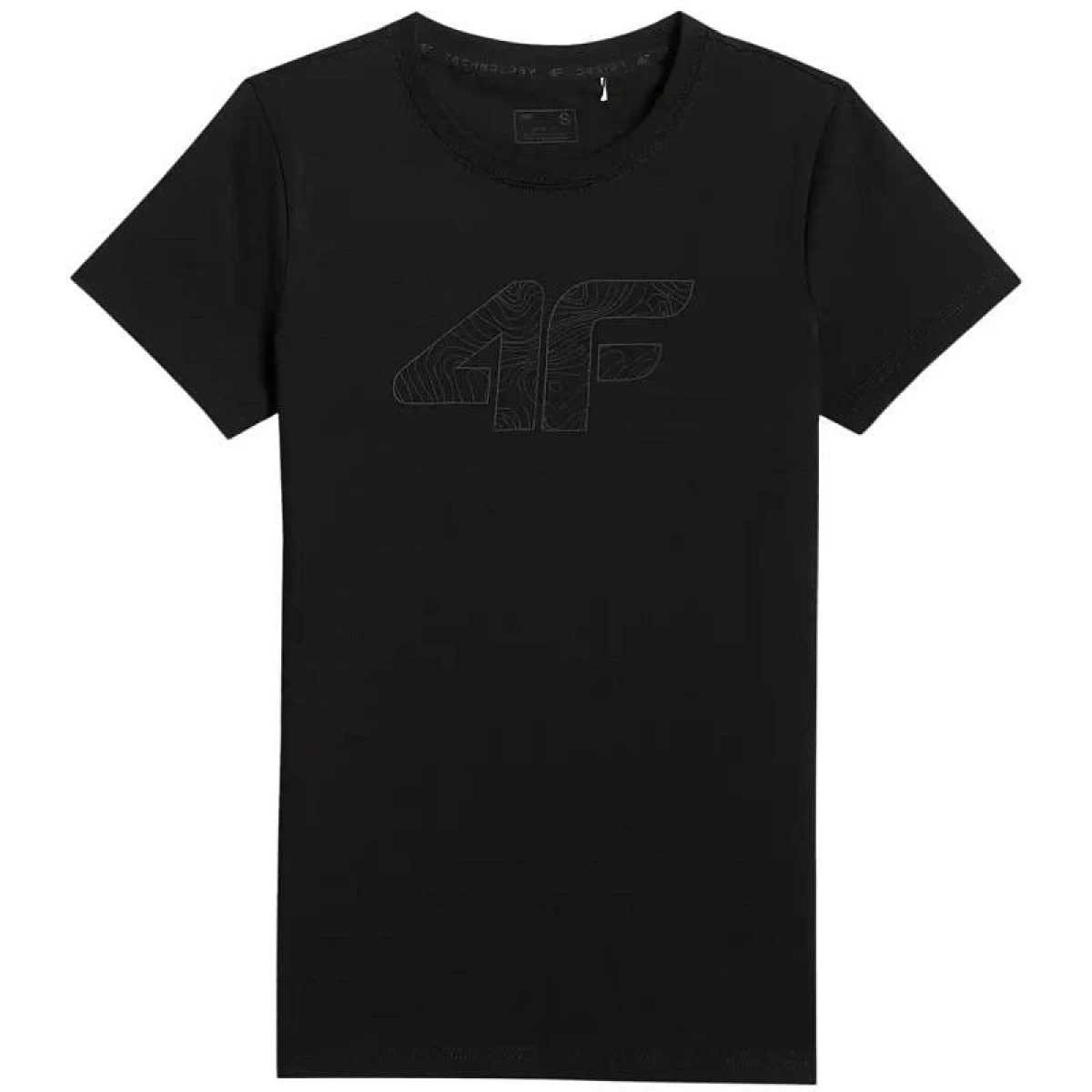 Dámské tričko s krátkým rukávem 4F TSHIRT F3309-20S-DEEP BLACK · záber 5