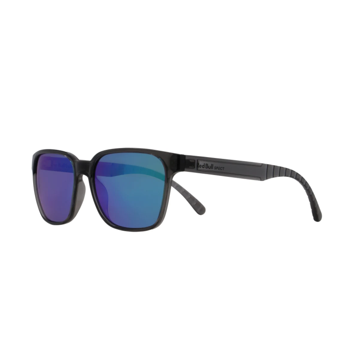 Sluneční brýle RED BULL SPECT ELIOT-006P, dark grey, smoke with green-purple mirror, CAT3 · záber 2