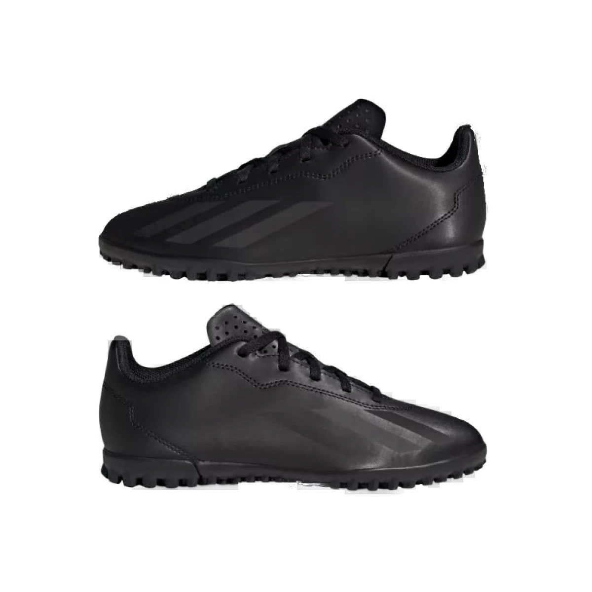 Chlapecké fotbalové kopačky turfy ADIDAS X CrazyFast.4 Jr TF core black core black core black · záber 5