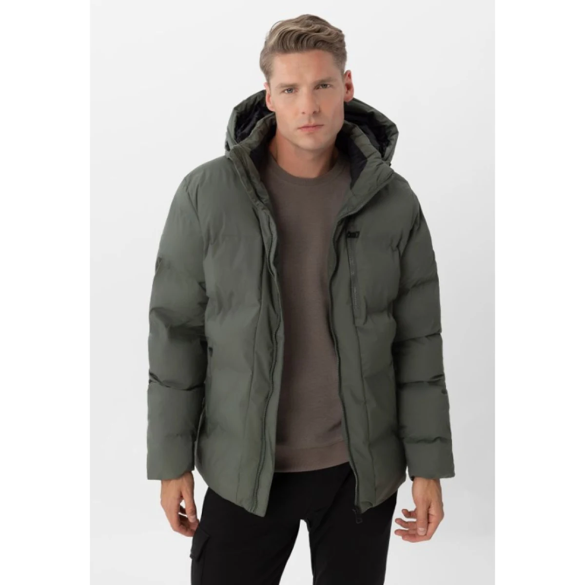 Pánská bunda VOLCANO J-TURIX-302-KHAKI · záber 2