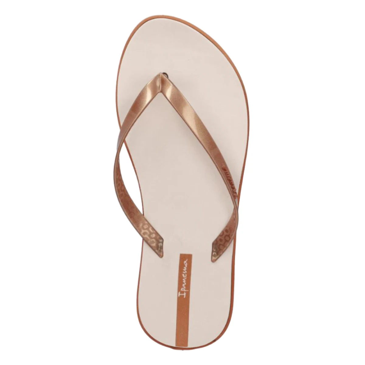 Női papucsok (strandcipők) IPANEMA Rio W beige gold · záber 3