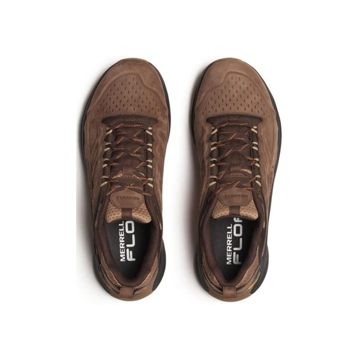 Pánska nízka turistická celokožená obuv MERRELL Moab Speed 2 LTR WP M mole · záber 3