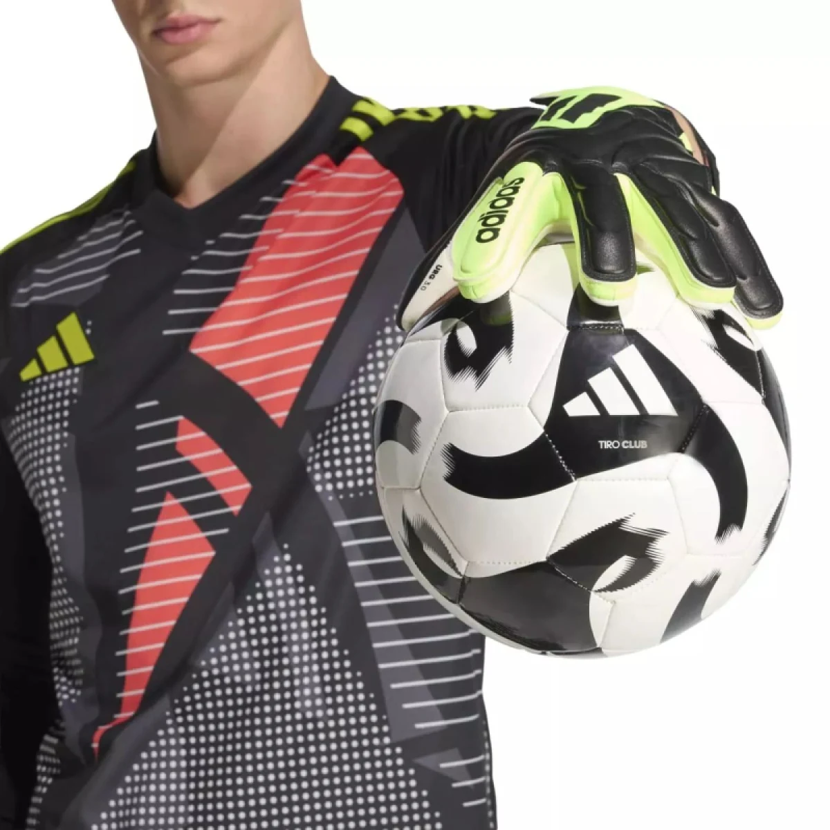 Pánske futbalové brankárske rukavice ADIDAS COPA GL LGE BLACK BLACK LUCLEM · záber 5