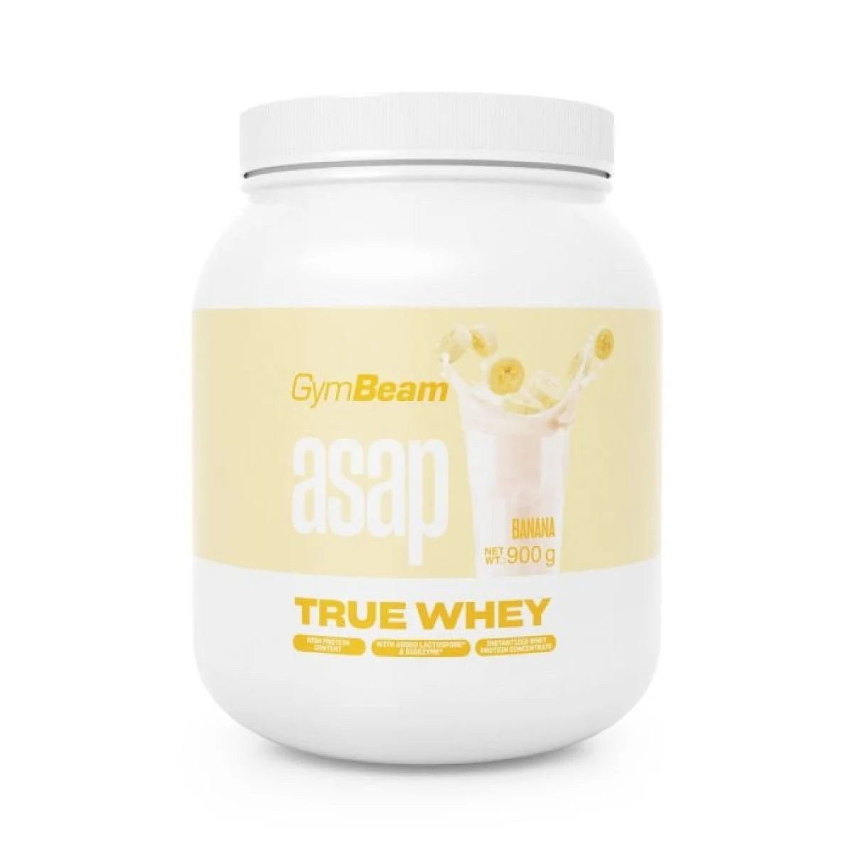 GymBeam ASAP True Whey jahoda · záber 2