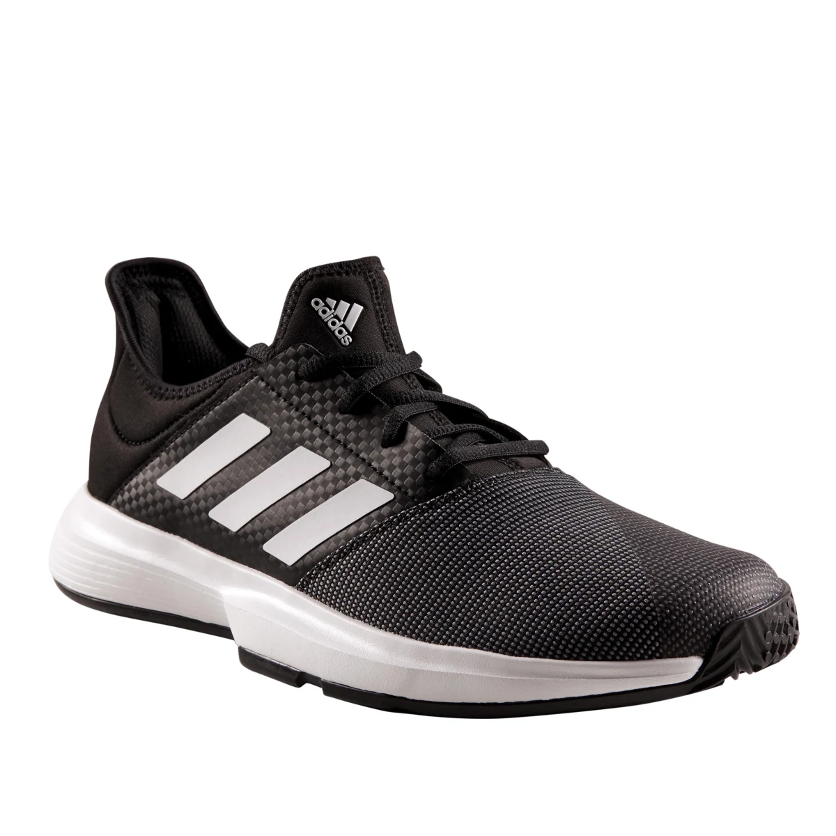 ADIDAS Pánska tenisová obuv Gamecourt čierna 46 · záber 1