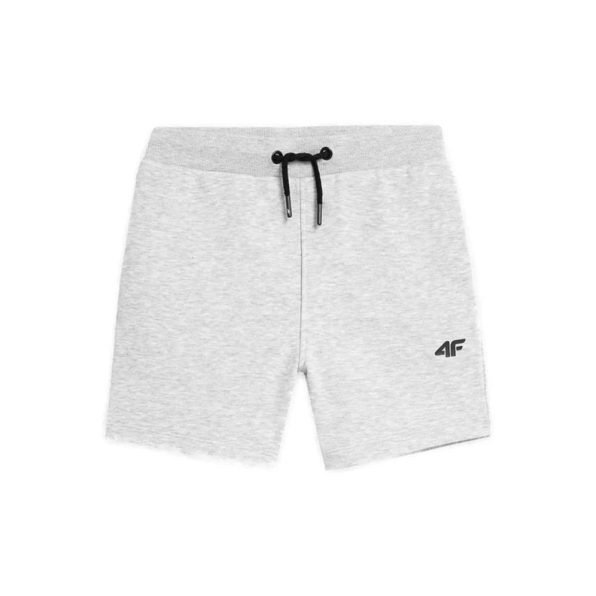 Chlapecké teplákové kraťasy 4F JUNIOR SHORTS CAS M048-27M-COLD LIGHT GREY MELANGE · záber 5