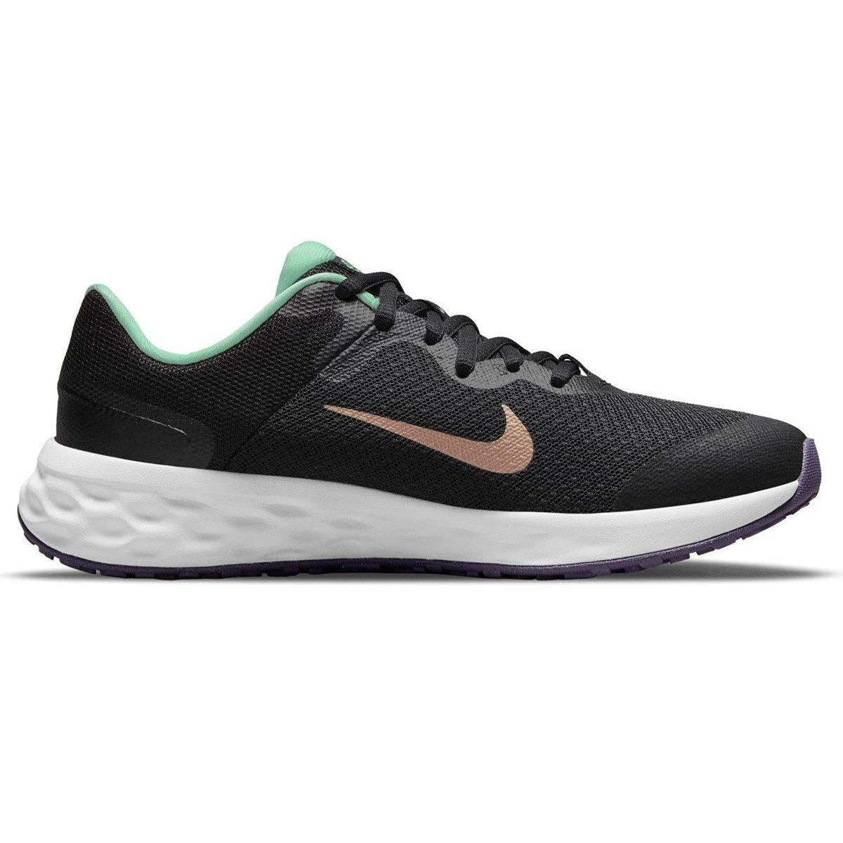 Nike Revolution 6 Road Older Kids - Velikost: 40 | Barva: Čierna · záber 2