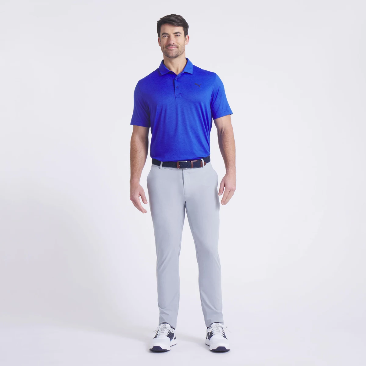 COBRA PUMA Icon 2.0 pánska golfová polokošeľa modrá L · záber 2