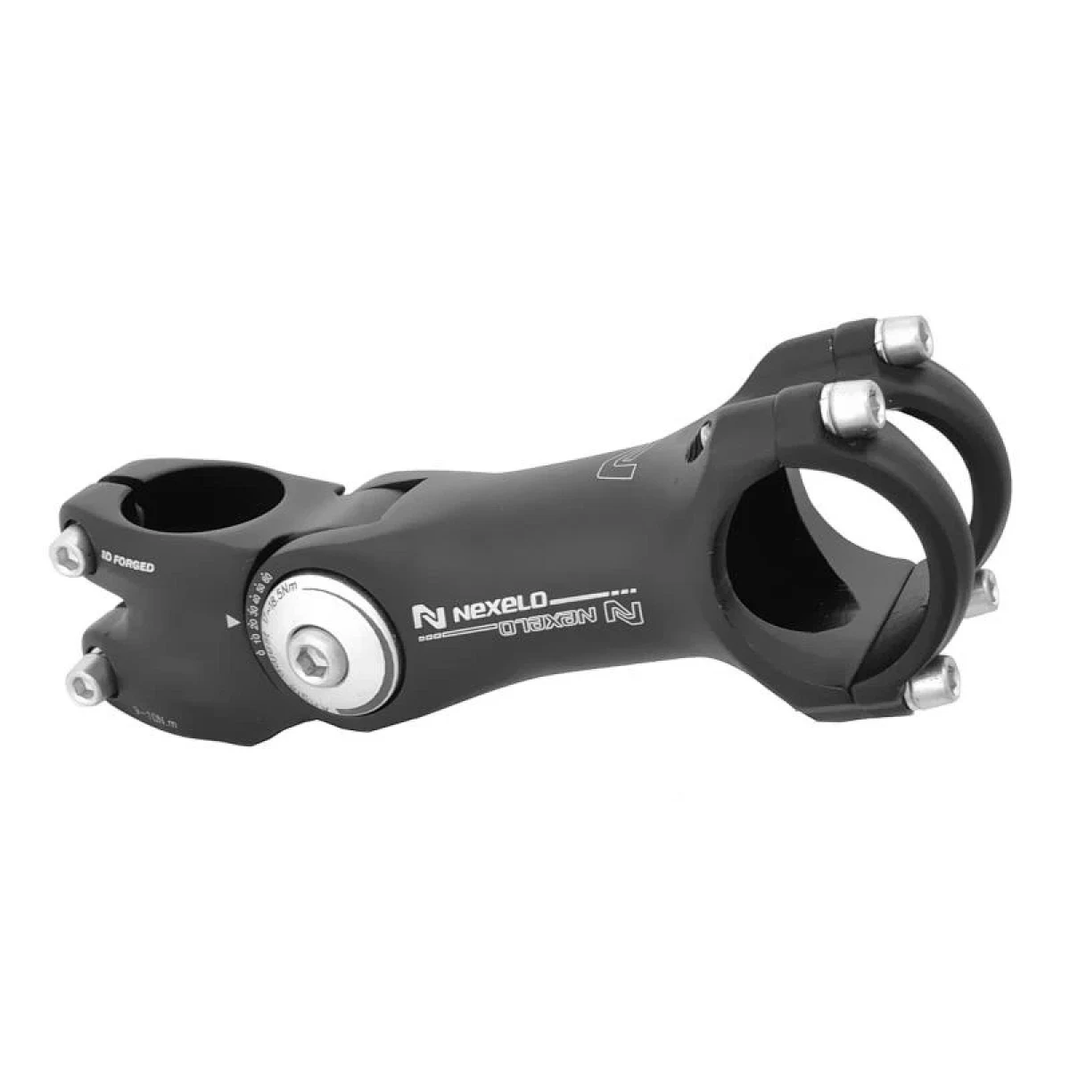 Nexelo 125mm A-head 1 1/8" Stavitelný černý představec · záber 1