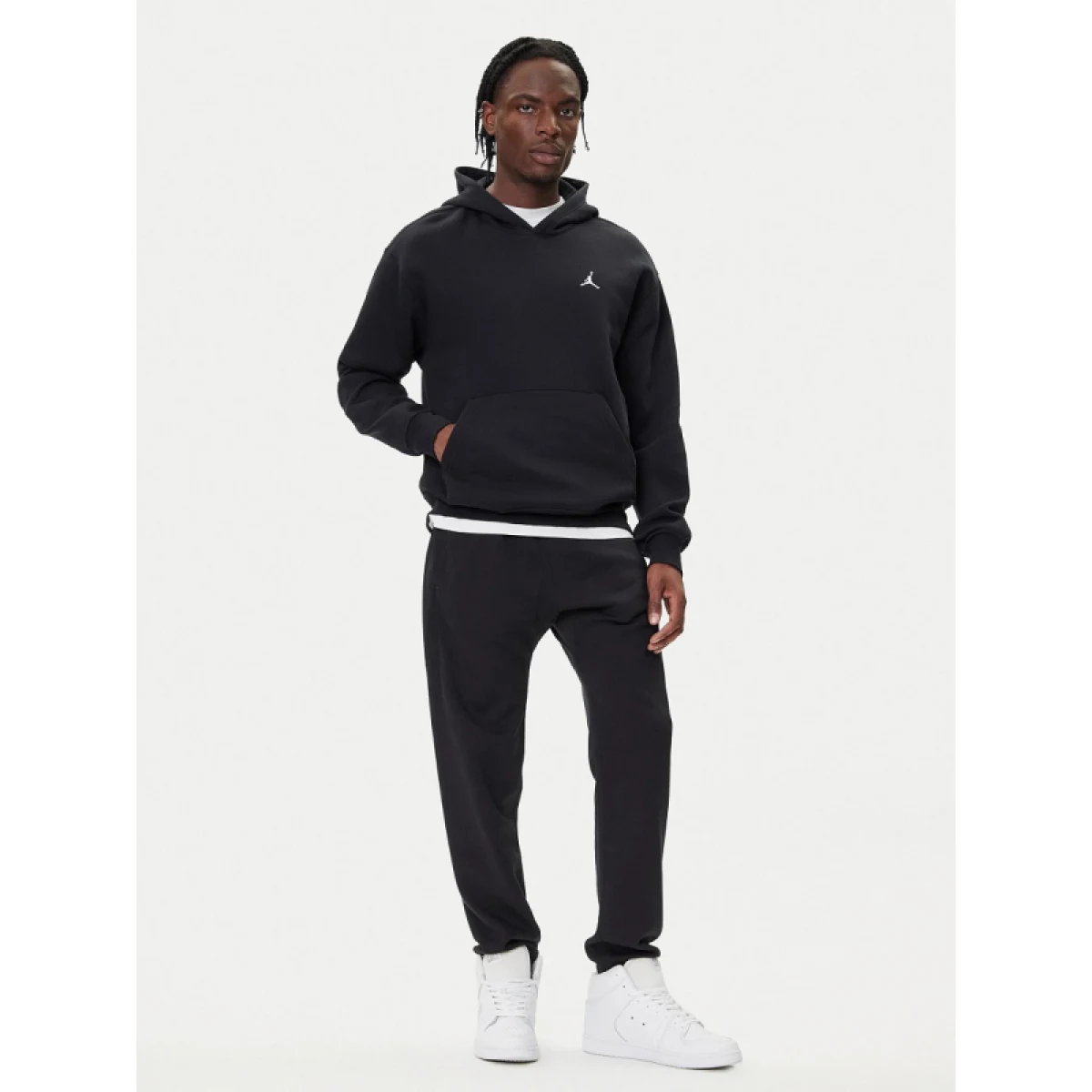 Pánská zateplená mikina s kapucí NIKE JORDAN M J BRK FLC PO · záber 4