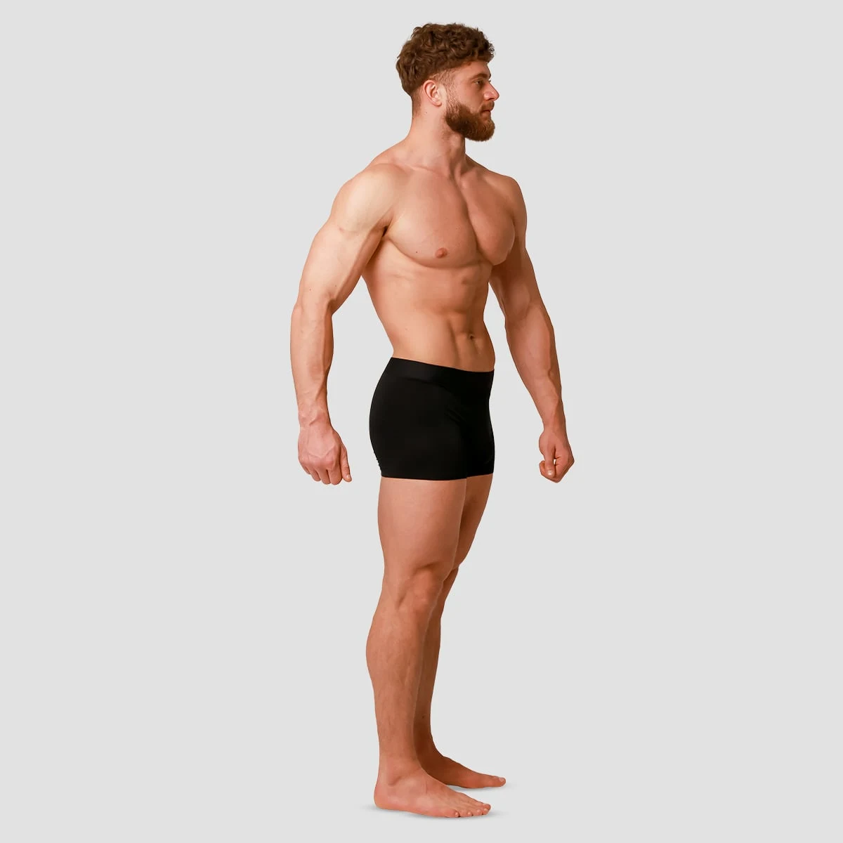 GymBeam Men’s Soft Boxers 2Pack Black - Barva: Čierna | Hmotnost: 0,18 kg · záber 5