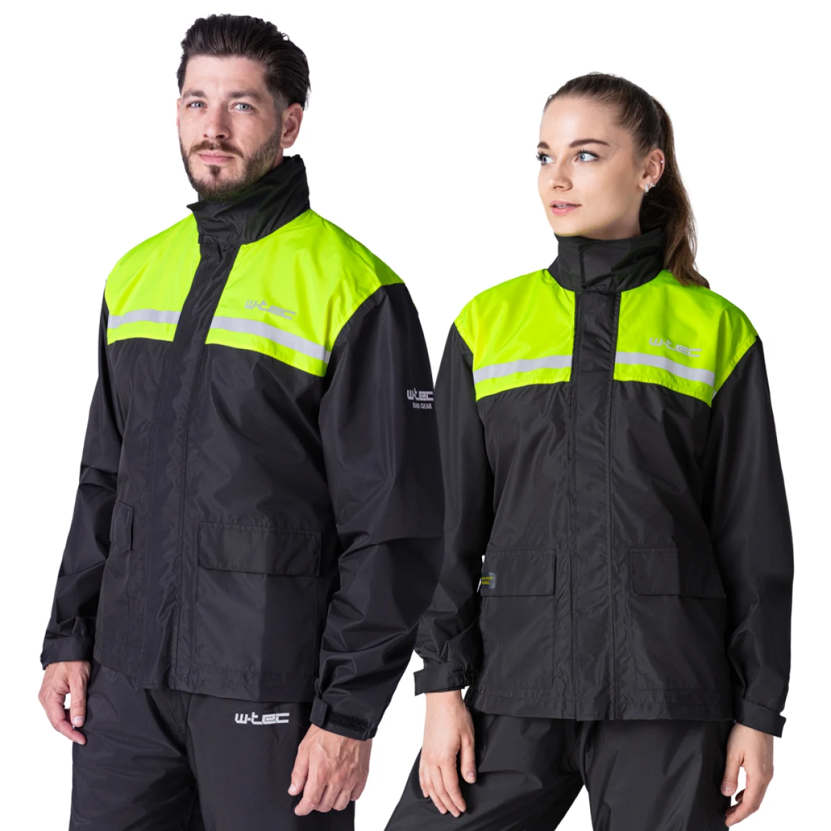 W-TEC Rinstop pláštenka čierna-fluo - 6XL · záber 1