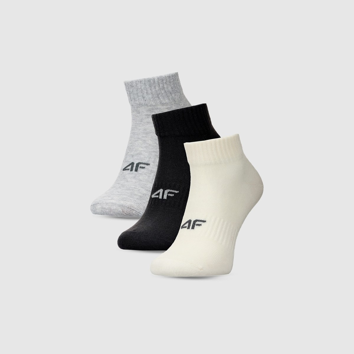 Dámske casual ponožky nad členok (3-pack) - viacfarebné · záber 1