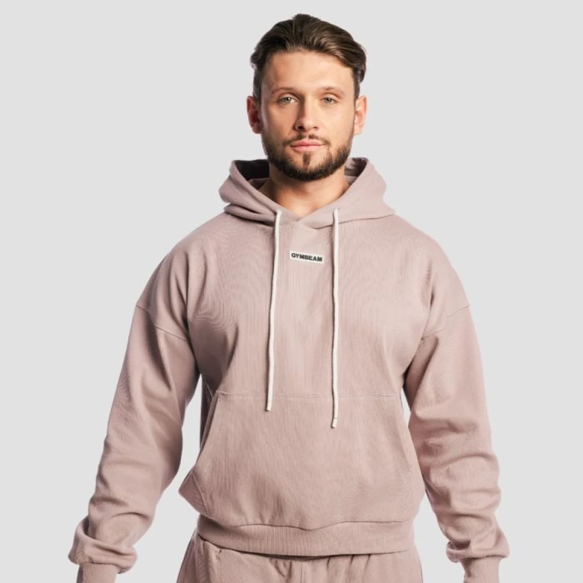 Суичър Aura Hoodie Tee Brown - GymBeam - Размер: L | Тегло: 0,87 g | Опаковка: 20 · záber 1